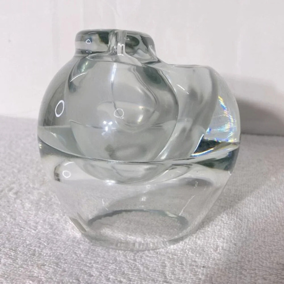 Vintage Made  In Poland For Arabeska Art Glass Double Oil Lamp - Picture 1 of 13